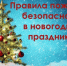 Памятка по пожарной безопасности в Новогодние праздники - Бикинский район